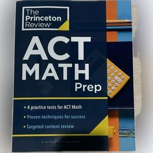 ACT Math Princeton Review Book